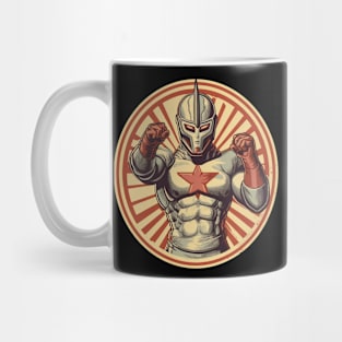 Ultraman Fanart Parody Propaganda Style Mug